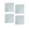 Interlocking Needlepoint, Knitting, and Crochet Blocking Boards, 12'' W x 12'' L, White, 4 Pc
